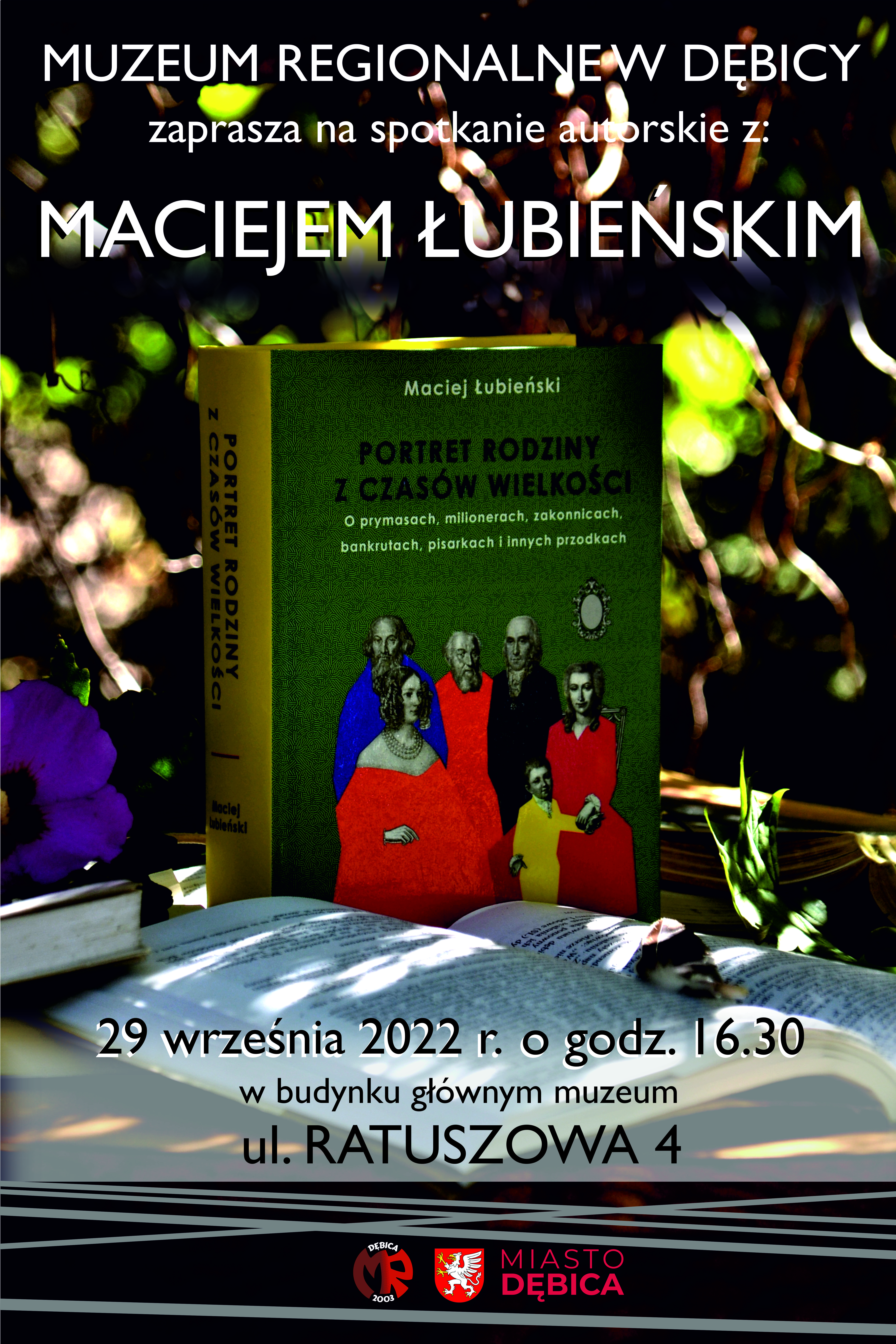 Spotkanie autorskie z Maciejem Łubieńskim